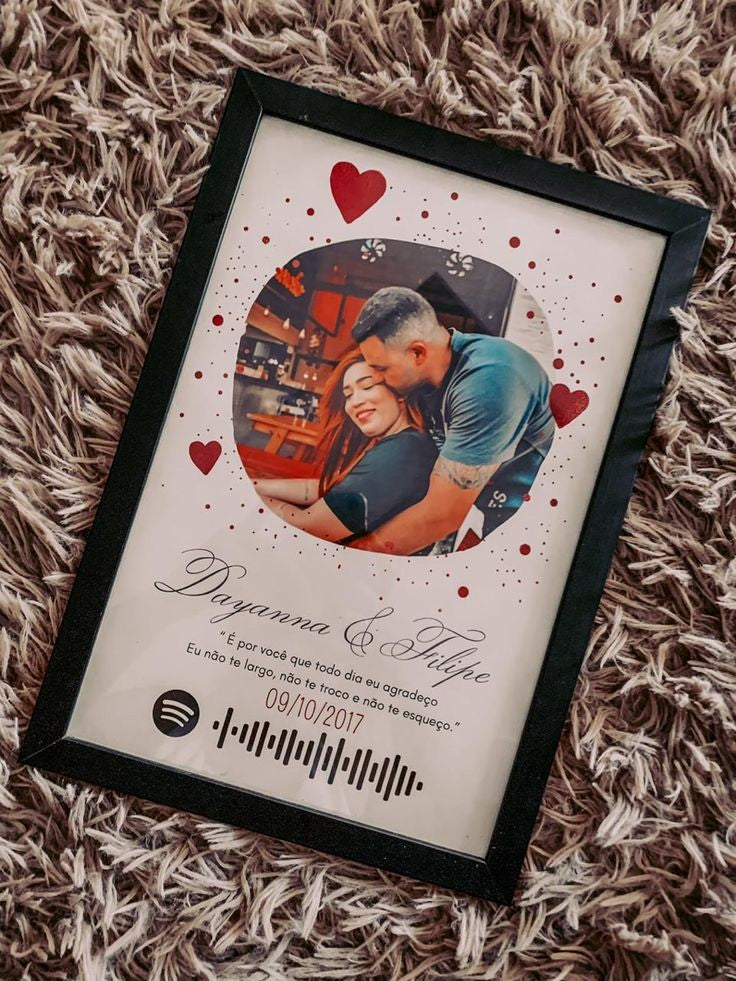 Custom Photo Frame โ Personalized with Message, Note & Important Dates