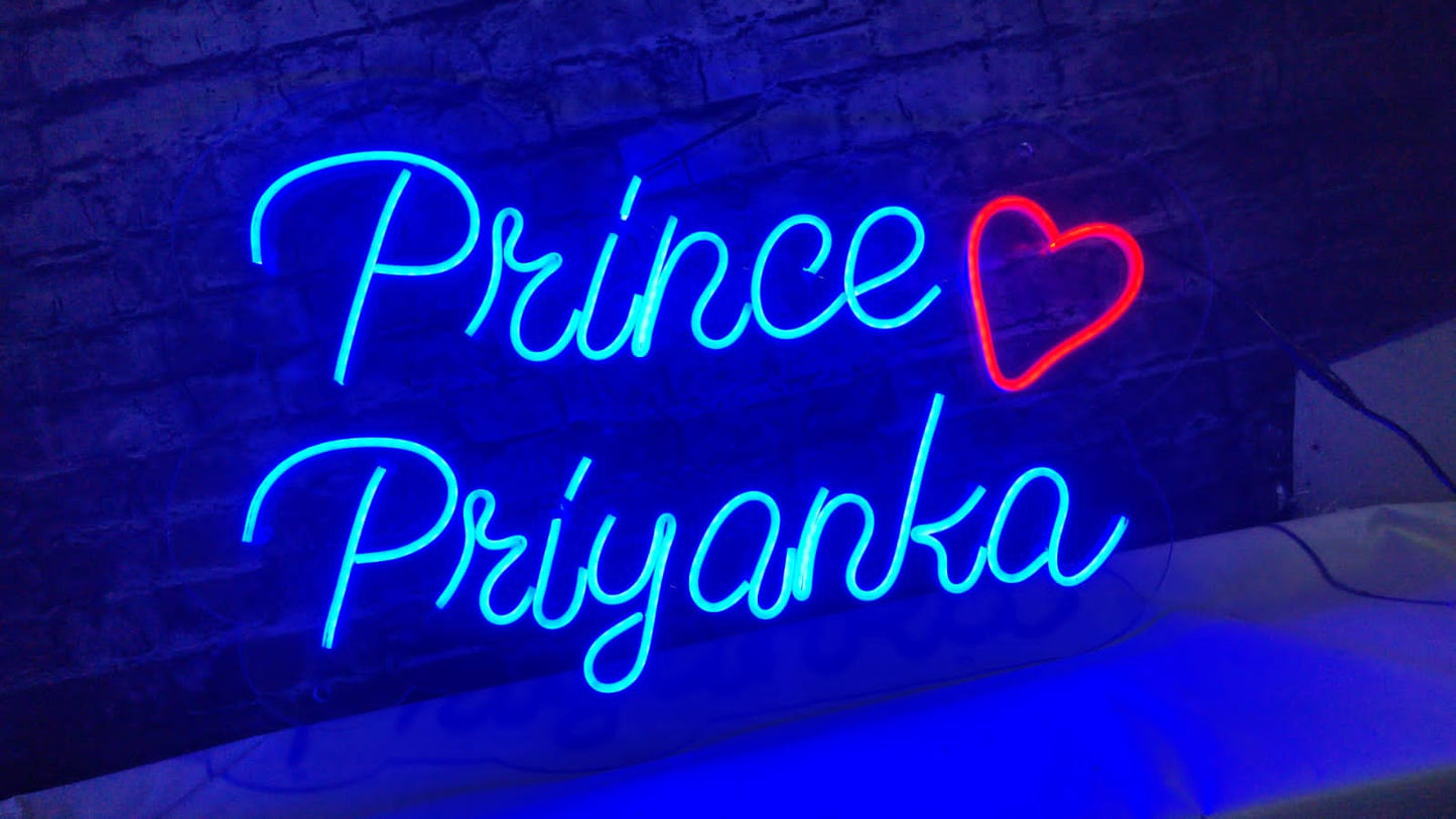 Custom Neon Name Light – Personalized LED Name Sign for Room & Gifting