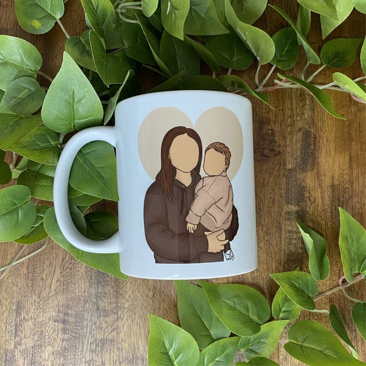 Custom Photo Mug – Personalized Mug with Your Picture & Message