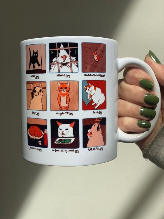 Custom Art Mug – Printed with Famous Paintings, Doodle Art or Your Own Artwork