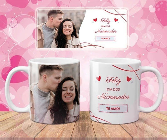 Custom Photo Mug – Personalized Mug with Your Picture & Message