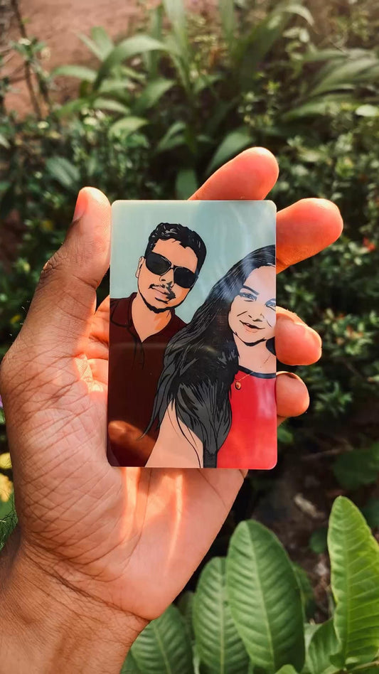 Wallet photo card